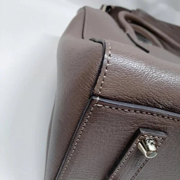 Anya Hindmarch Hand Bag Brown Leather 3131635